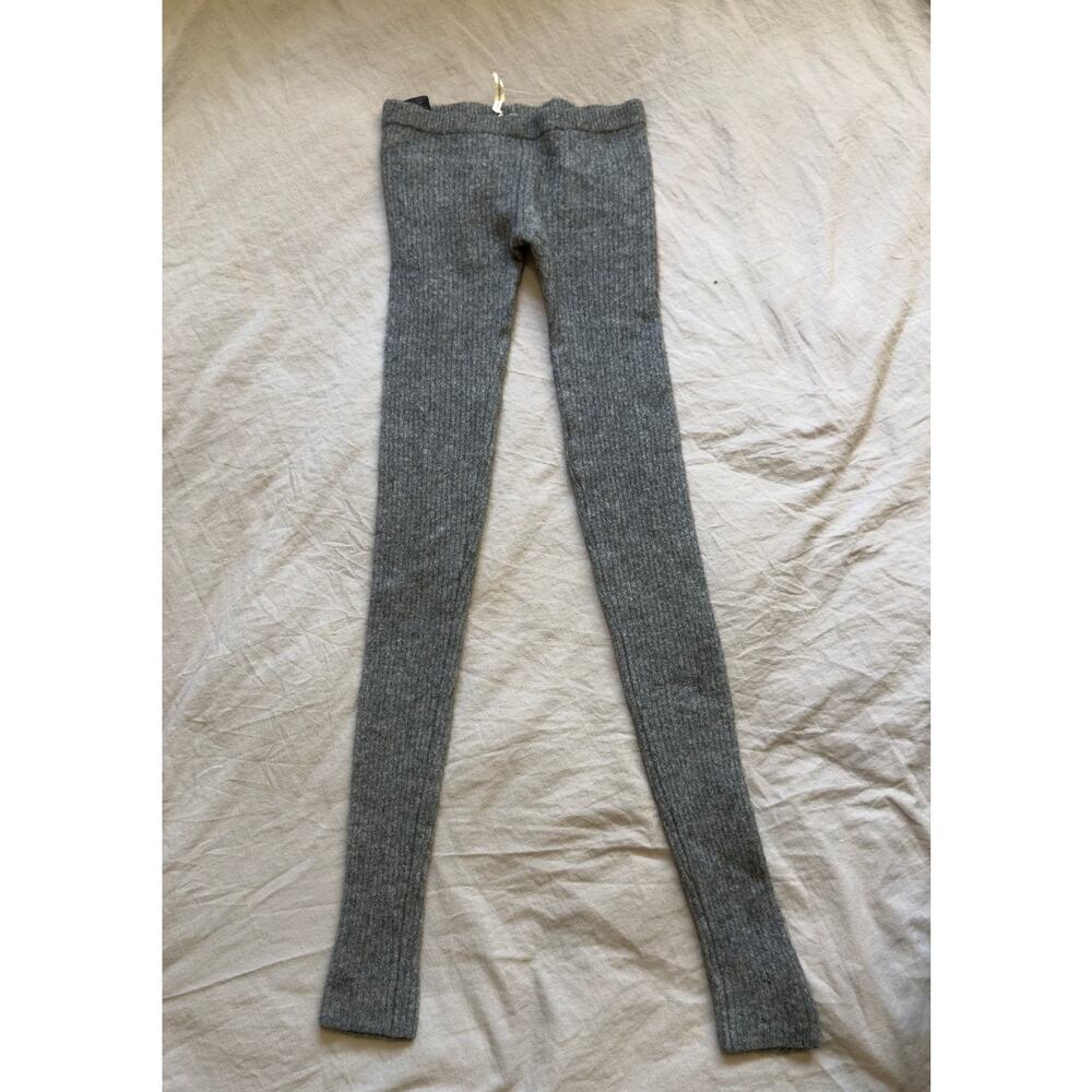 ISABEL MARANT WOMENS ÈTOILE GREY ITALIAN KNIT LEG